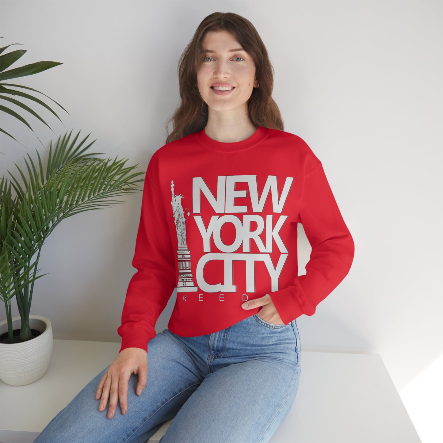 NYC Freedom Tee Crewneck Sweatshirt