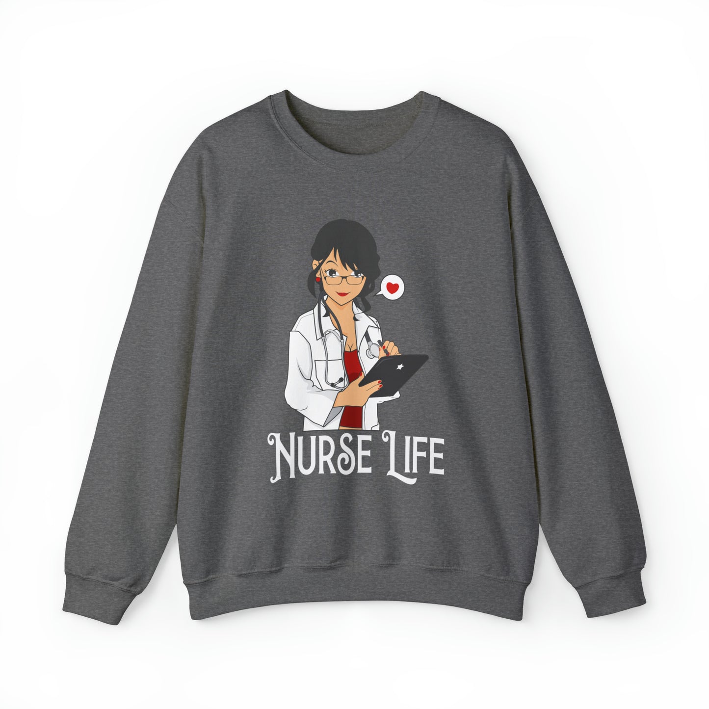 Nurse life Crewneck Sweatshirt