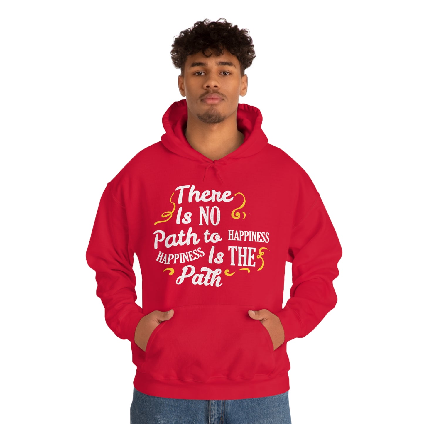 There Is No Path To Happiness Hoodie