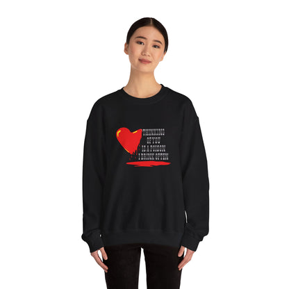 Thinking of you is a poison drink Crewneck Sweatshirt