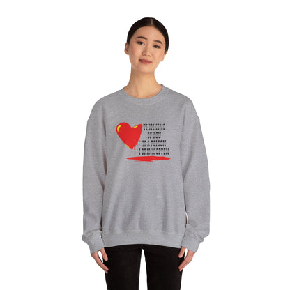 Thinking of you is a poison drink Crewneck Sweatshirt