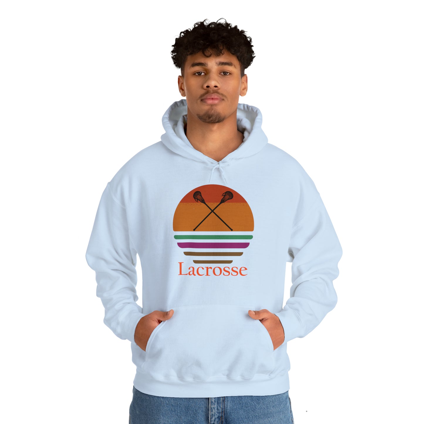 Vintage Lacrosse Hoodie