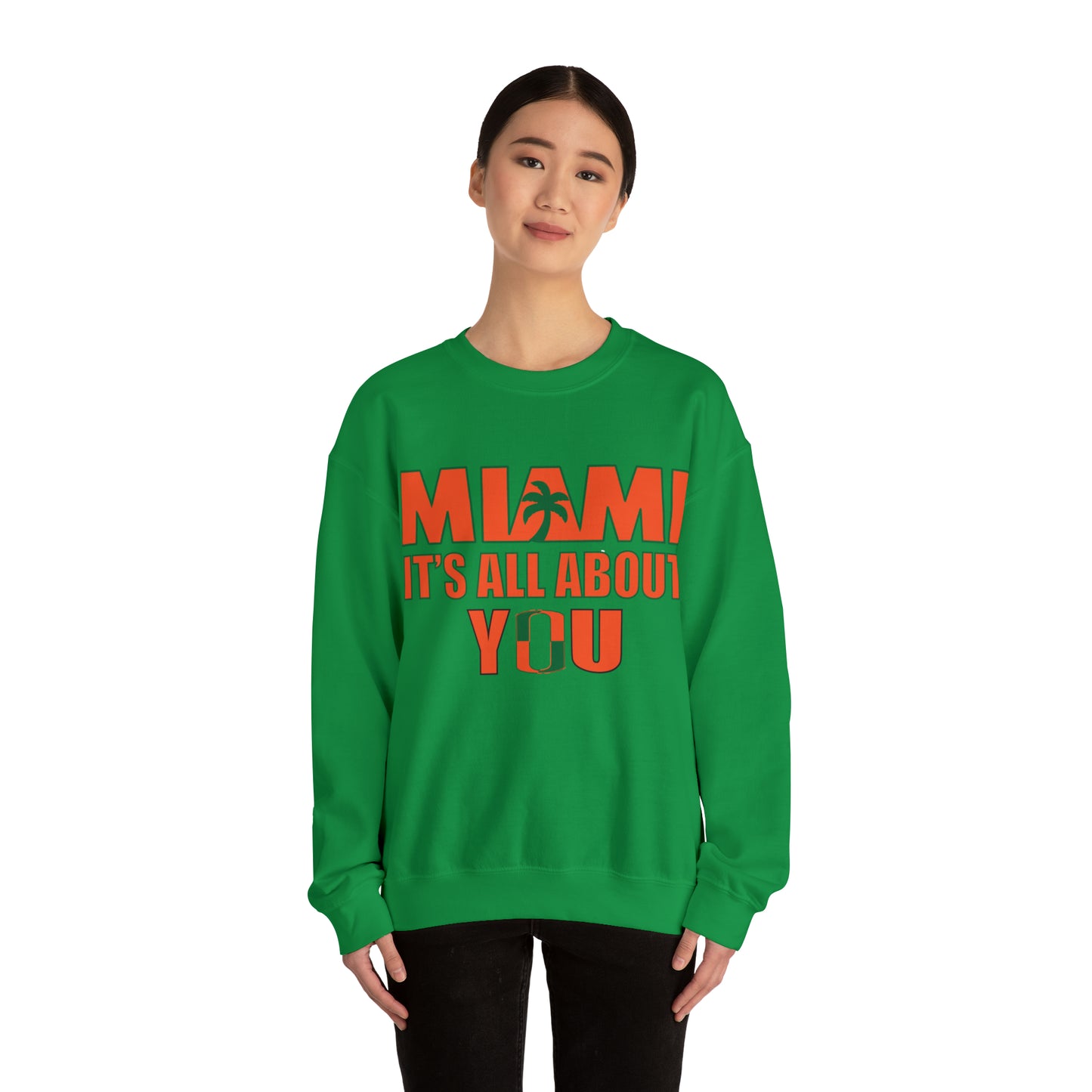 Miami is all about you Crewneck Sweatshirt