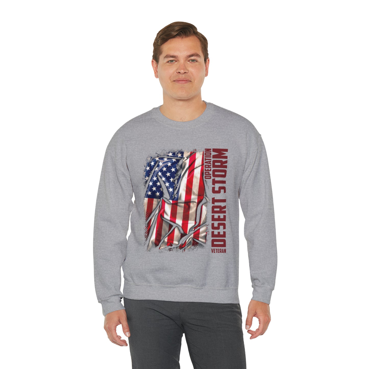 Operation desert storm Veteran Crewneck Sweatshirt