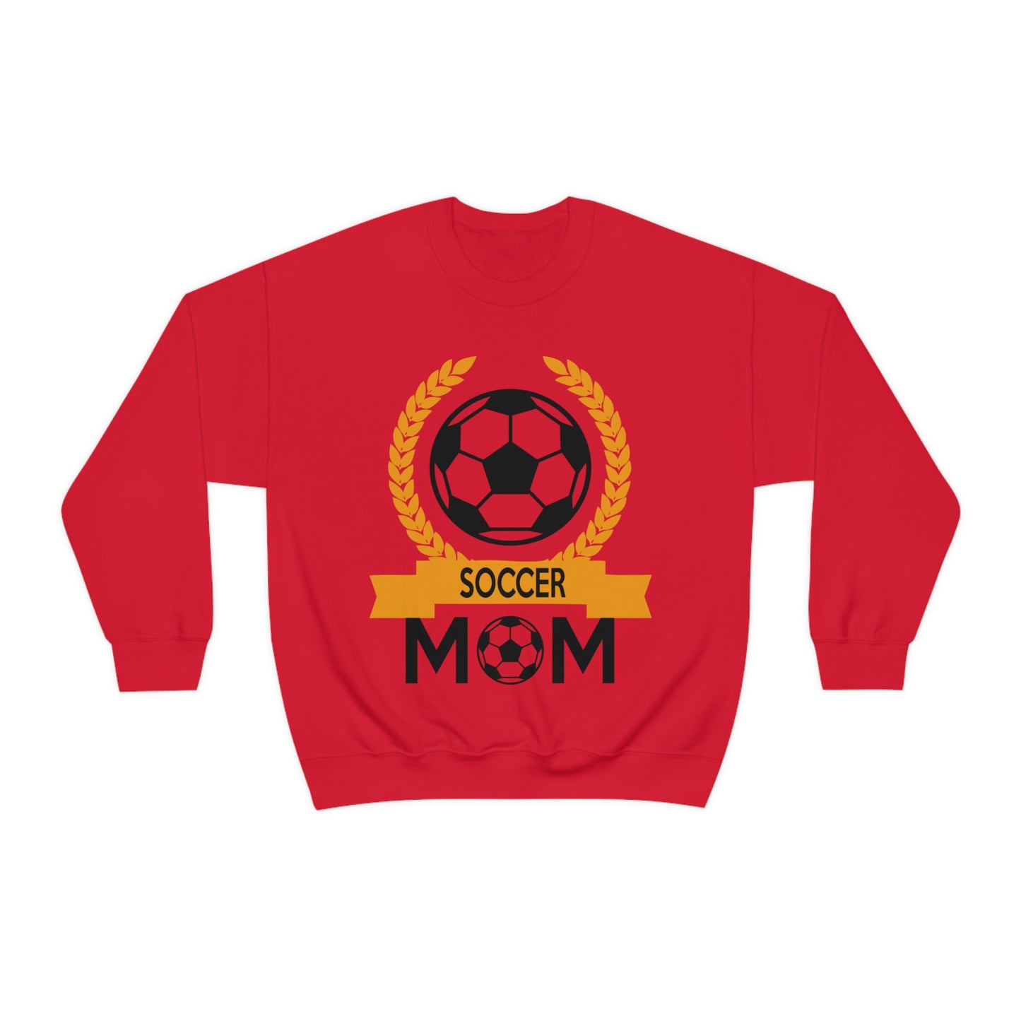 Soccer mom crest Crewneck Sweatshirt