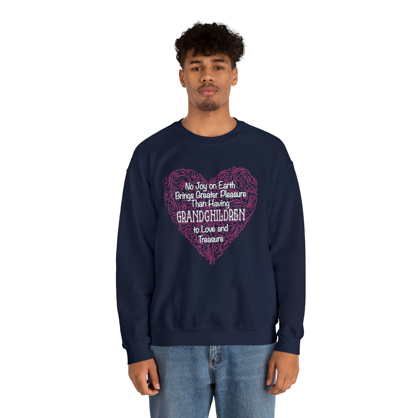 Grandchildren are a great pleasure Crewneck Sweatshirt