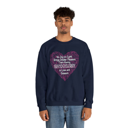 Grandchildren are a great pleasure Crewneck Sweatshirt