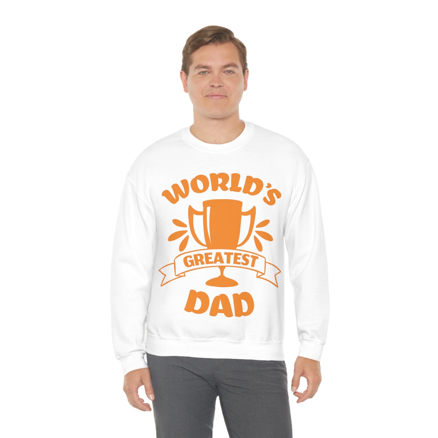 World Greatest Dad Crewneck Sweatshirt