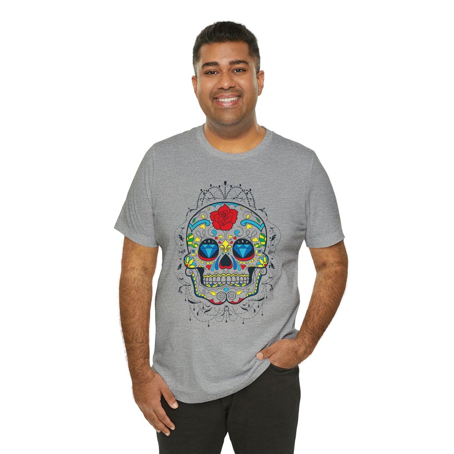 Day of the Dead Diamond Eyes T-Shirt