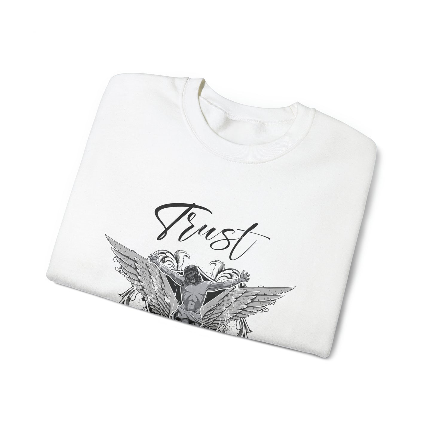 Jesus trust Crewneck Sweatshirt