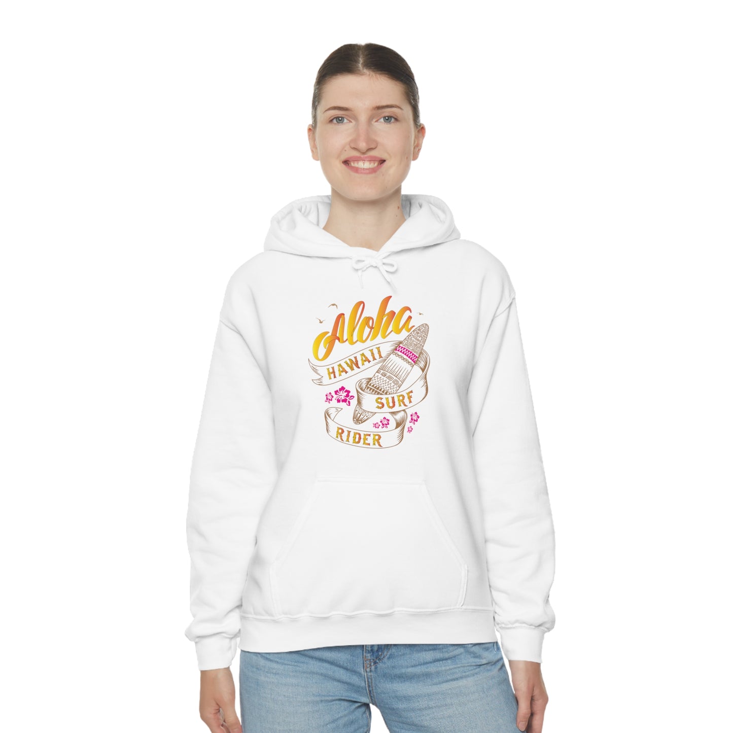 Aloha Hawaii Surf Rider Hoodie