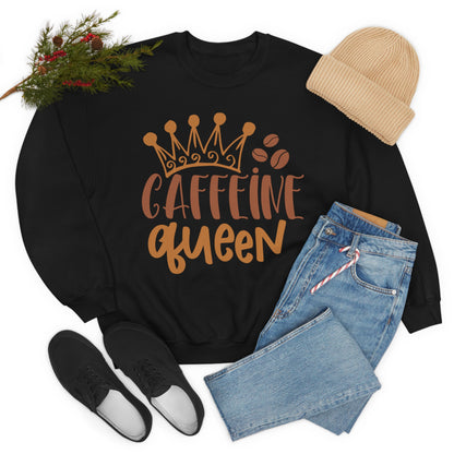 Caffeine Queen Crewneck Sweatshirt