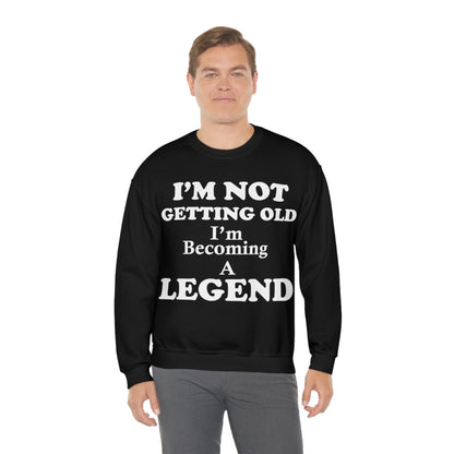 Becoming a legend Crewneck Sweatshirt