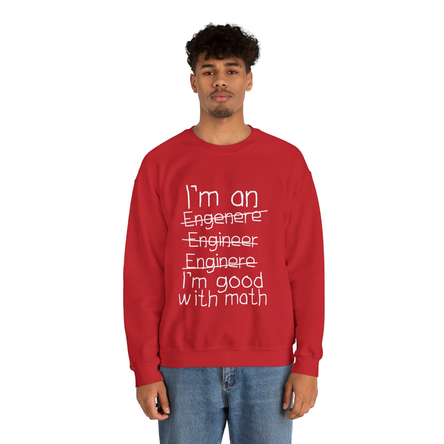 Good with math Crewneck Sweatshirt