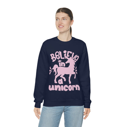 Believe in a unicorn Crewneck Sweatshirt