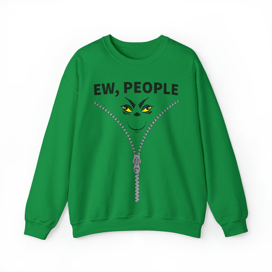 EW People Grinches Christmas mood Crewneck Sweatshirt