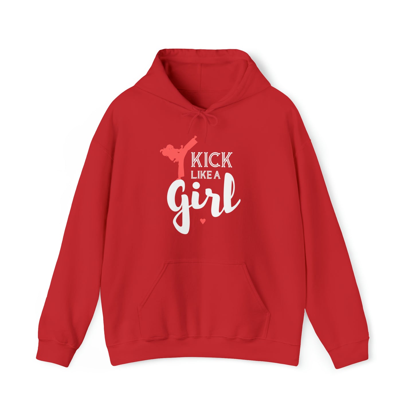 Kick Like A Girl Hoodie