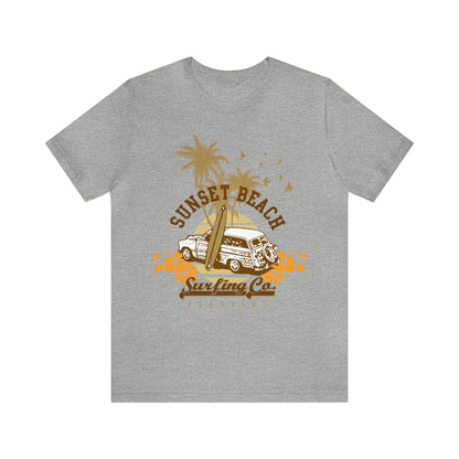 Sunset Beach Surfing Paradise T-Shirt