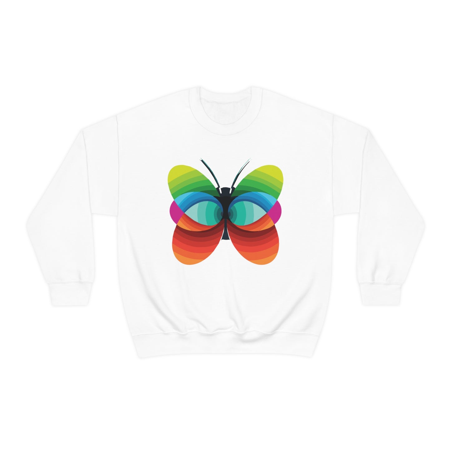 Butterfly beautiful & colorful Crewneck Sweatshirt