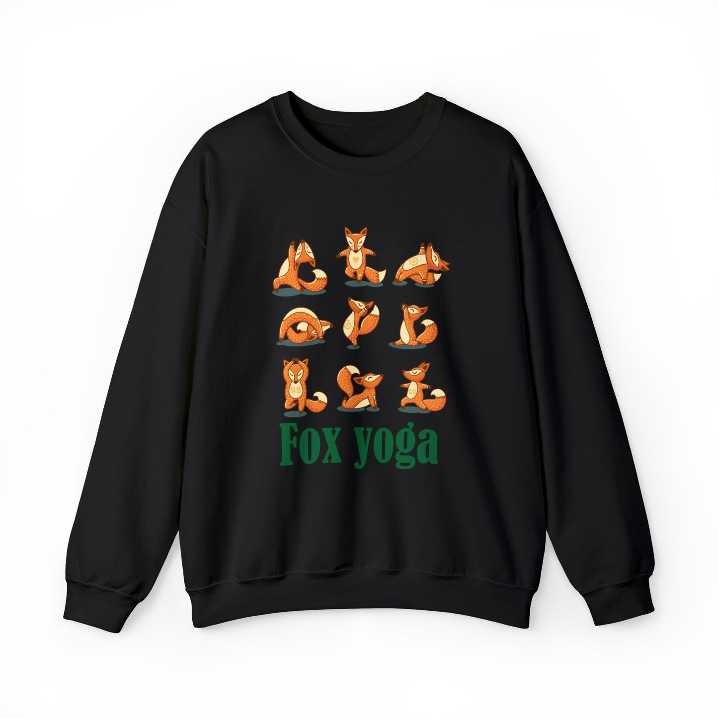 Fox yoga Crewneck Sweatshirt