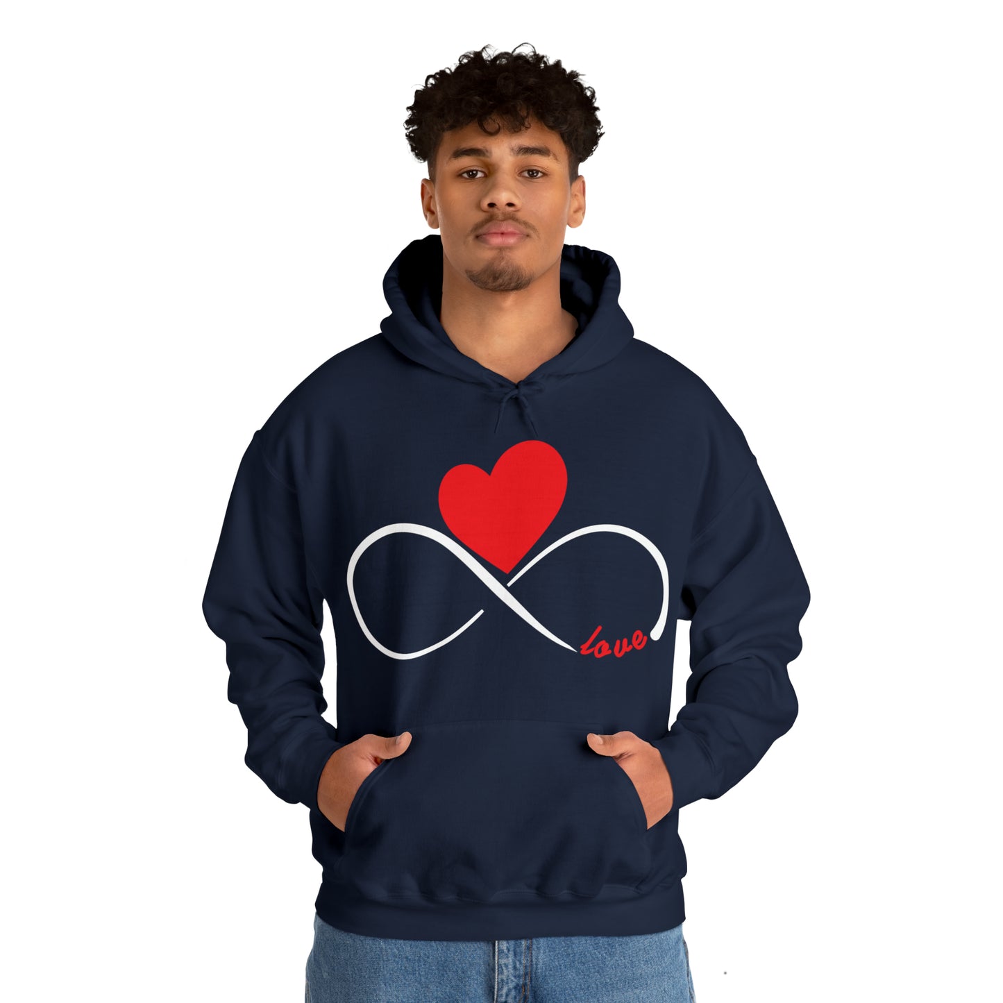 Love Infinity Heart Hoodie