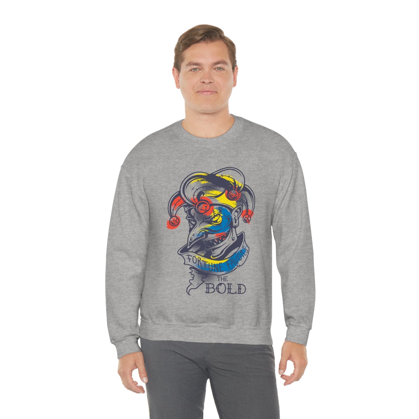 Fortune Favors the Bold Crewneck Sweatshirt