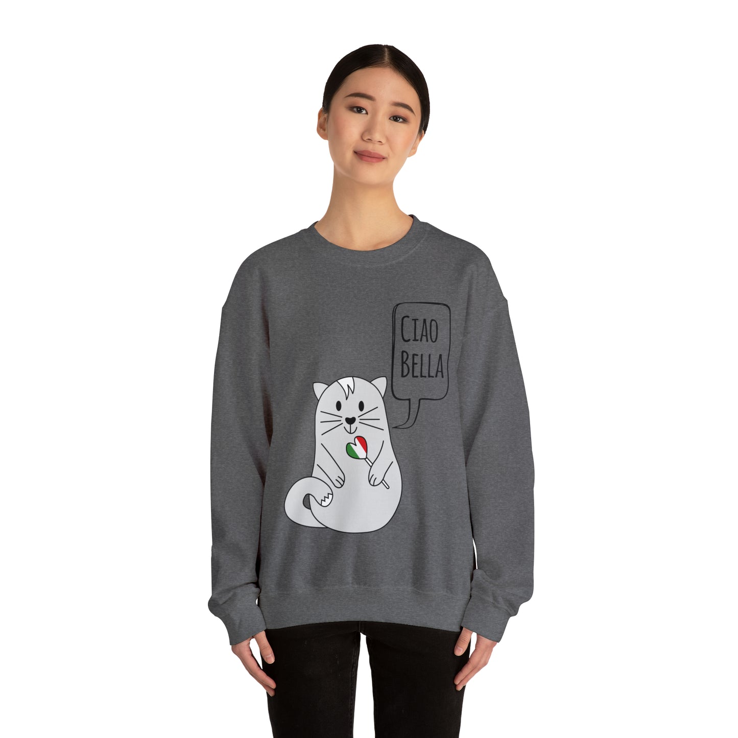 ciao bella Crewneck Sweatshirt