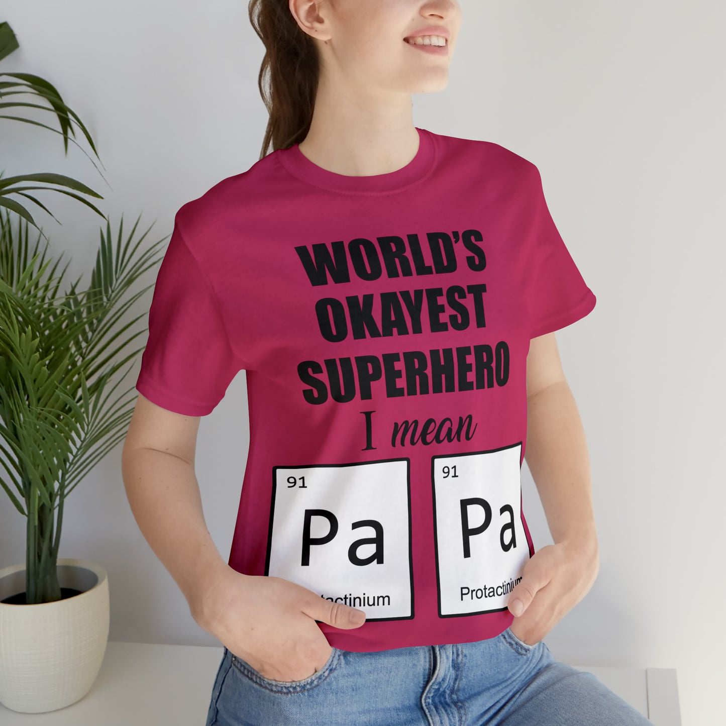 World Okayest Superhero T-Shirt