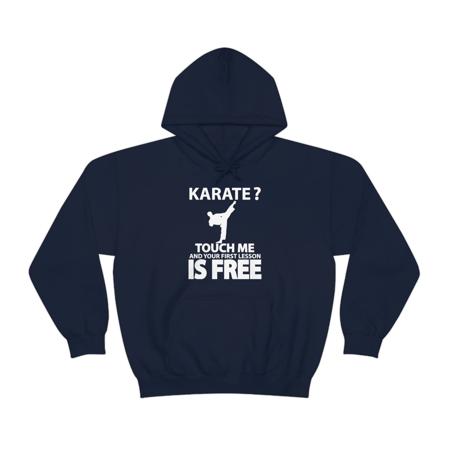 karate first lesson free Hoodie