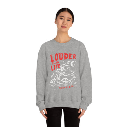 louder than life Crewneck Sweatshirt