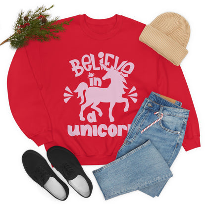 Believe in a unicorn Crewneck Sweatshirt