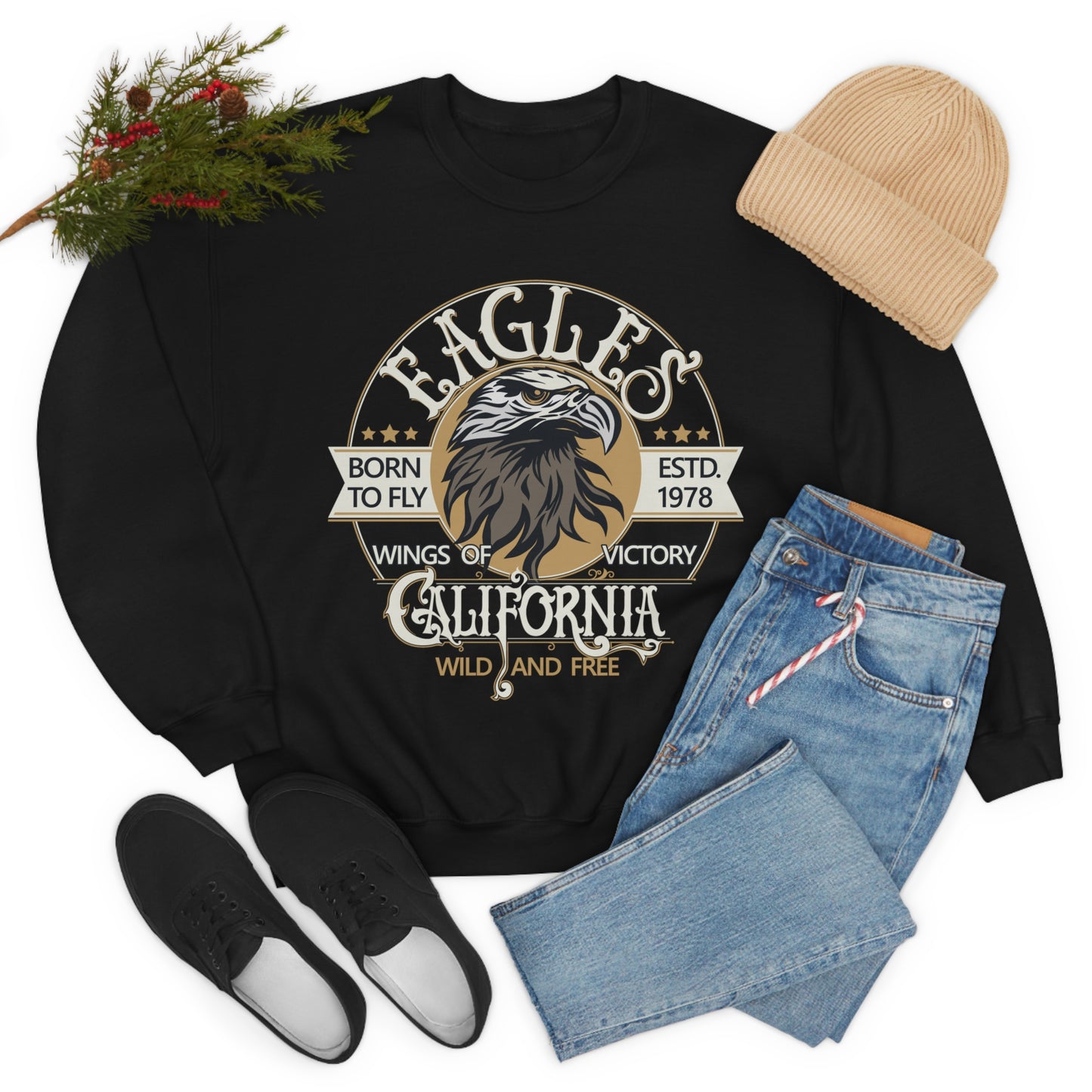 Eagles California Crewneck Sweatshirt