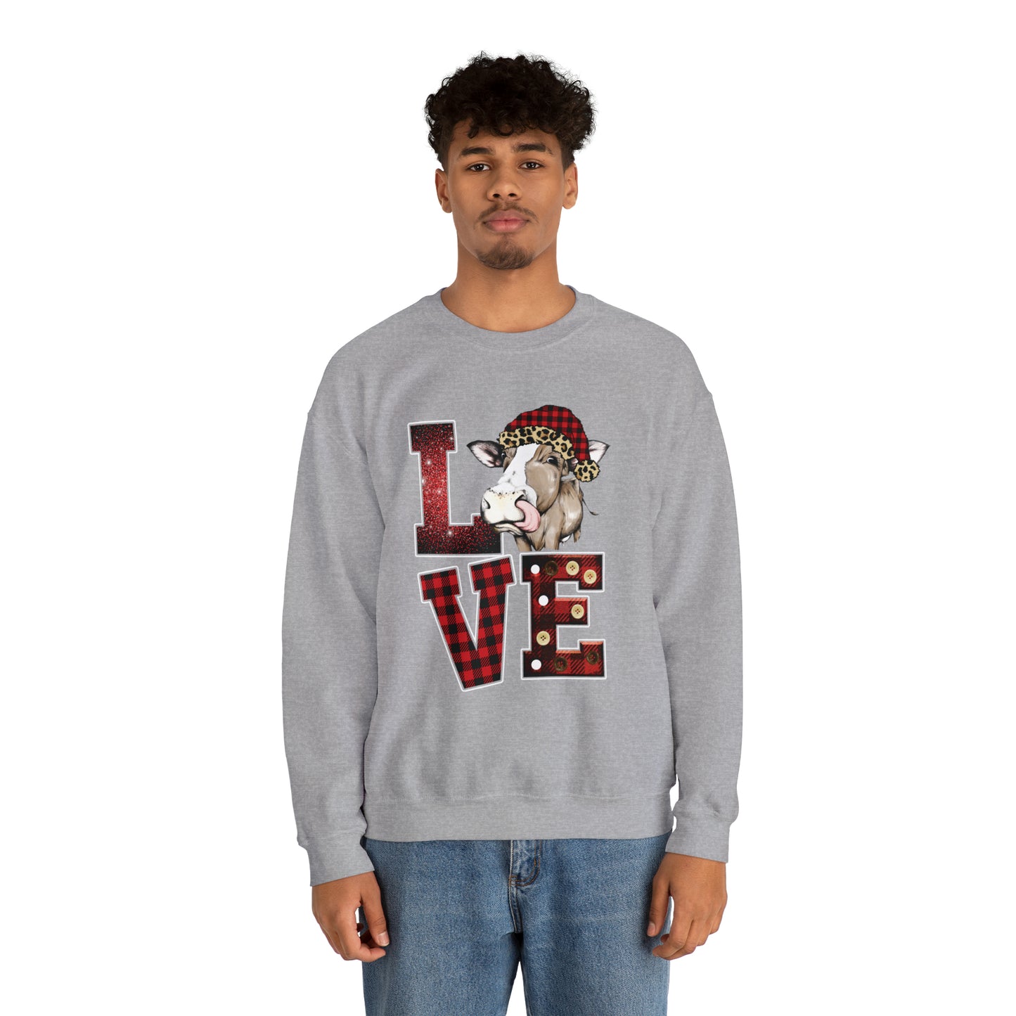 Cow love Crewneck Sweatshirt