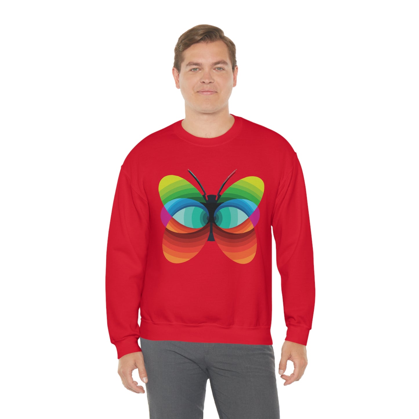 Butterfly beautiful & colorful Crewneck Sweatshirt