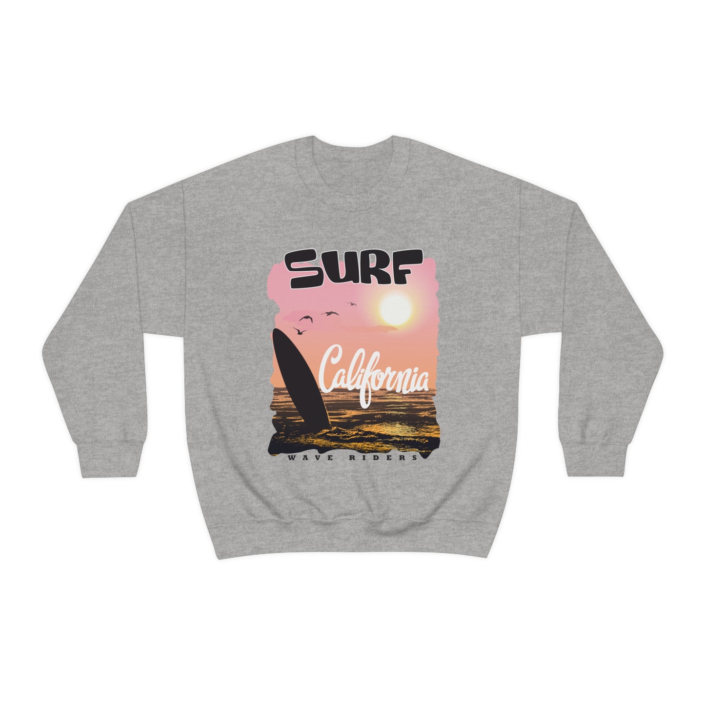 Wave Riders California Crewneck Sweatshirt