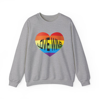 Love wins LGBTQ Crewneck Sweatshirt