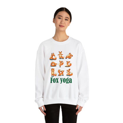 Fox yoga Crewneck Sweatshirt