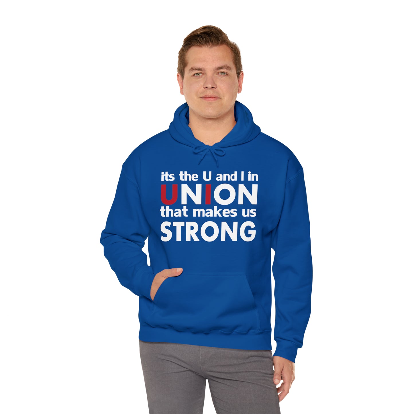 Union strong U and I Hoodie