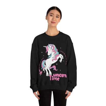 Unicorn time Crewneck Sweatshirt