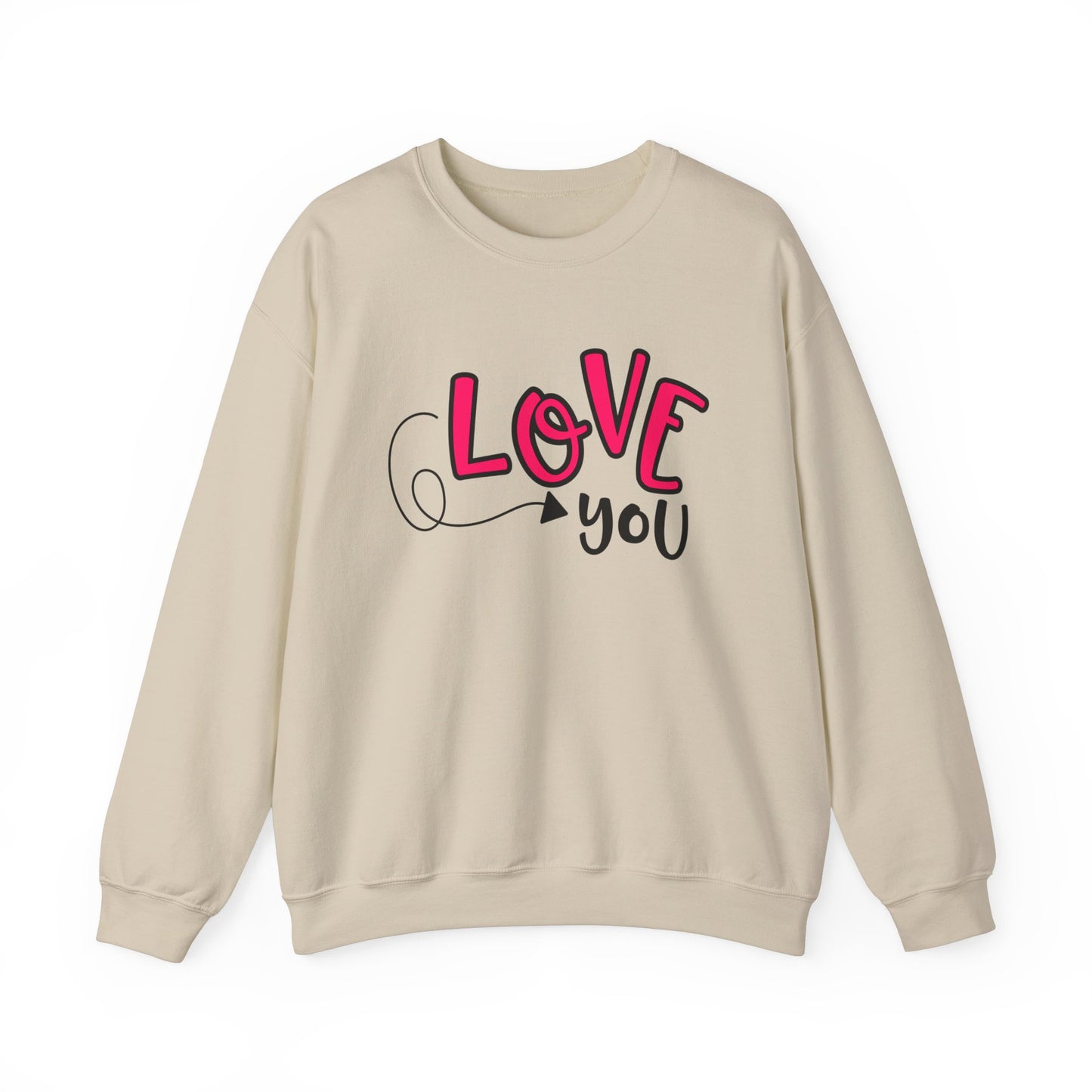 Love you arrow Crewneck Sweatshirt