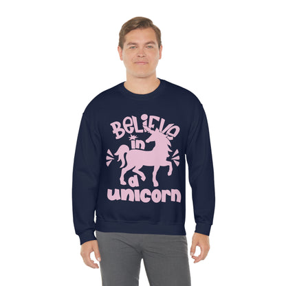 Believe in a unicorn Crewneck Sweatshirt