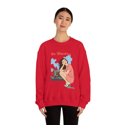 No worries Crewneck Sweatshirt