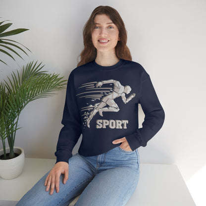 Running is a Sport Crewneck Sweatshirt