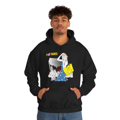 I love to travel _1 Hoodie