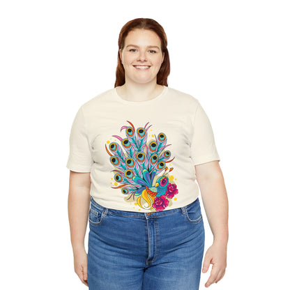 Colorful Peacock T-Shirt