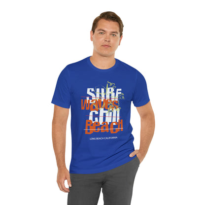 Surf Waves Chill Beach T-Shirt