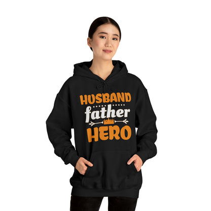 Husband Father Hero Hoodie