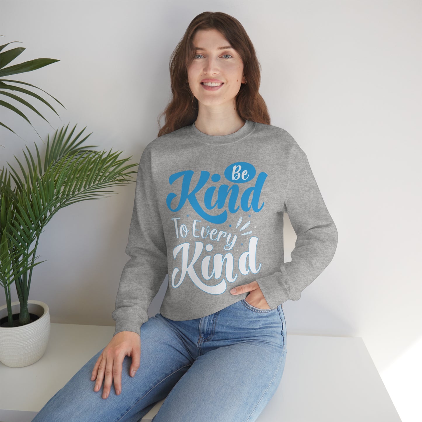 Be Kind To Every Kind Crewneck Sweatshirt