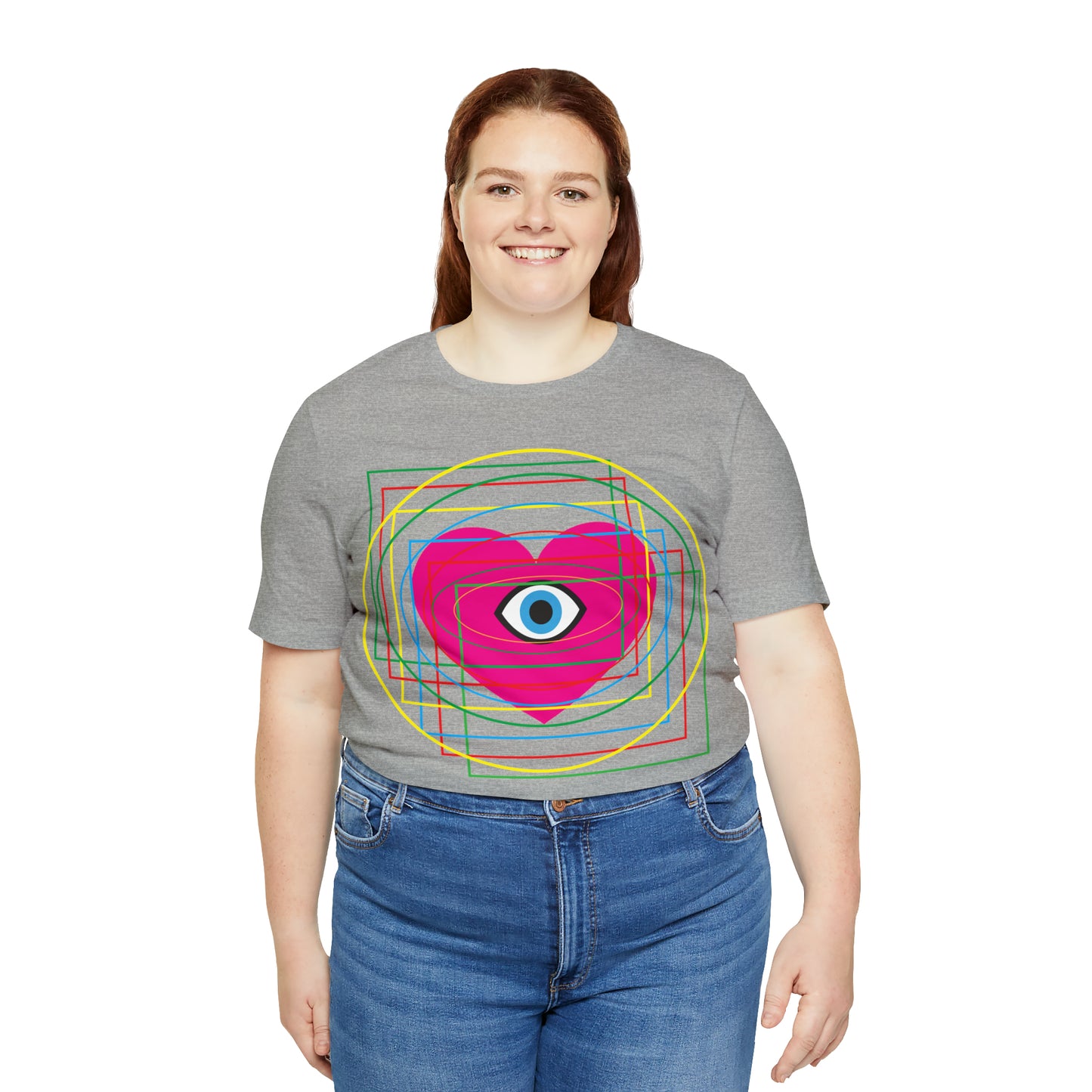 Eye Love in all dimension T-Shirt