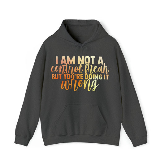 I Am Not A Control Freak But You're Doing It Wrong Hoodie